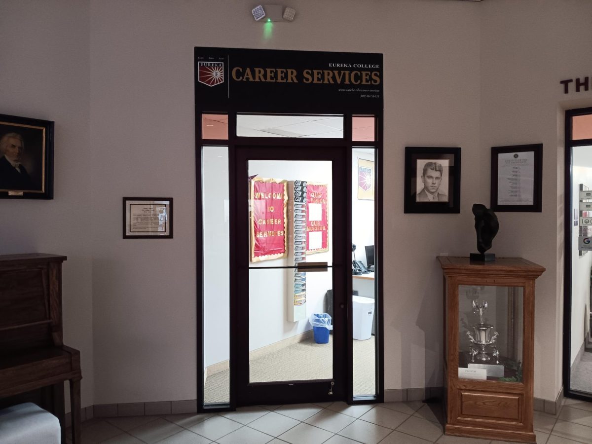 Eureka College’s Career Services office, where students seek guidance as they prepare for an evolving job market.