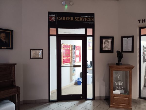 Eureka College’s Career Services office, where students seek guidance as they prepare for an evolving job market.